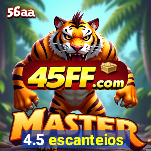 4.5 escanteios